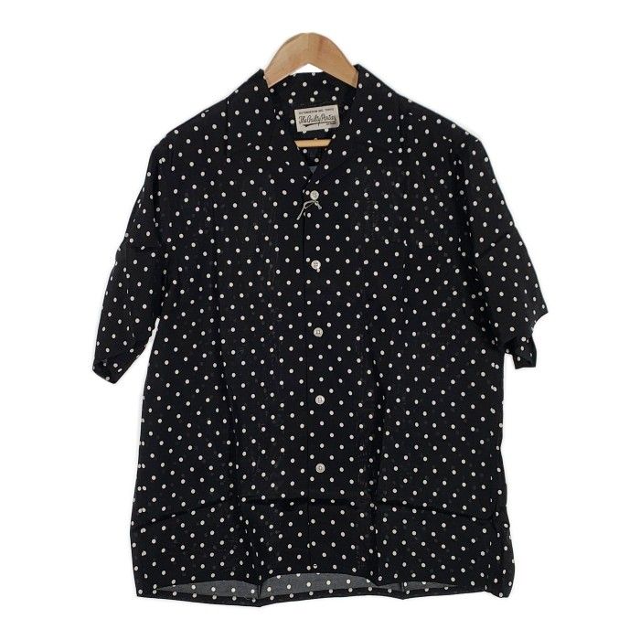 WACKO MARIA ワコマリア 23SS SMALL DOTS OPEN COLLAR SHIRT スモール