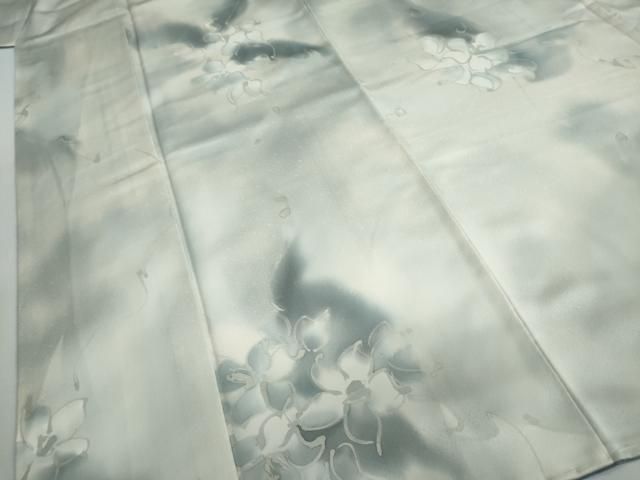 小紋 斉藤三才 紋意匠 魅惑の色 染色工芸 作家 グラデーション 反物 正絹 Amazon.co.jp: 斉藤三才 小紋 袷 着物 作家物 銀通し グレー