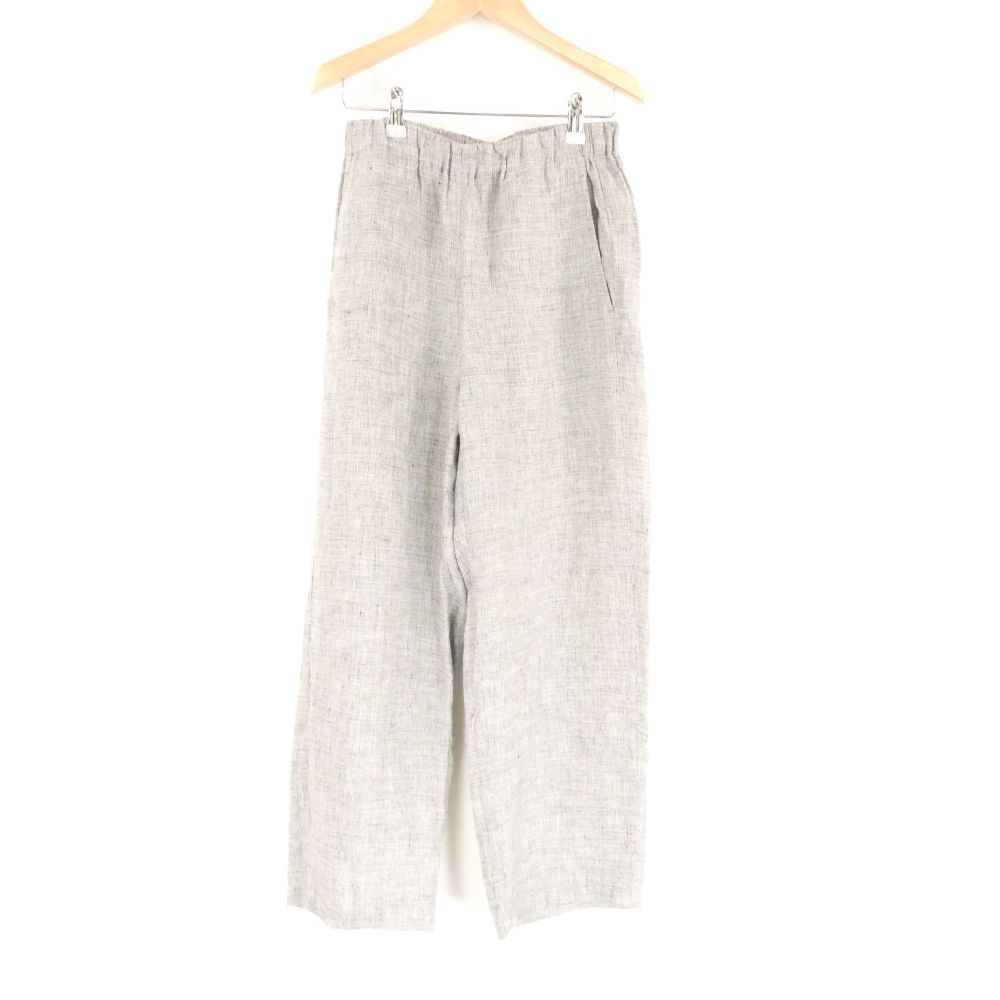 美品 Jurgen Lehl ヨーガンレール リネン100％ 半袖 ブラウス M