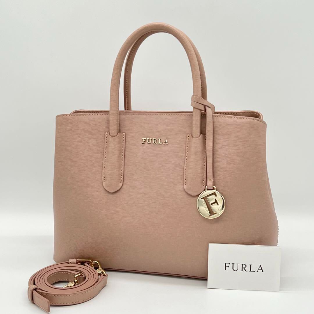 ✨️極美品✨️FURLA TESSA ハンドバッグ 2way ショルダーバッグ