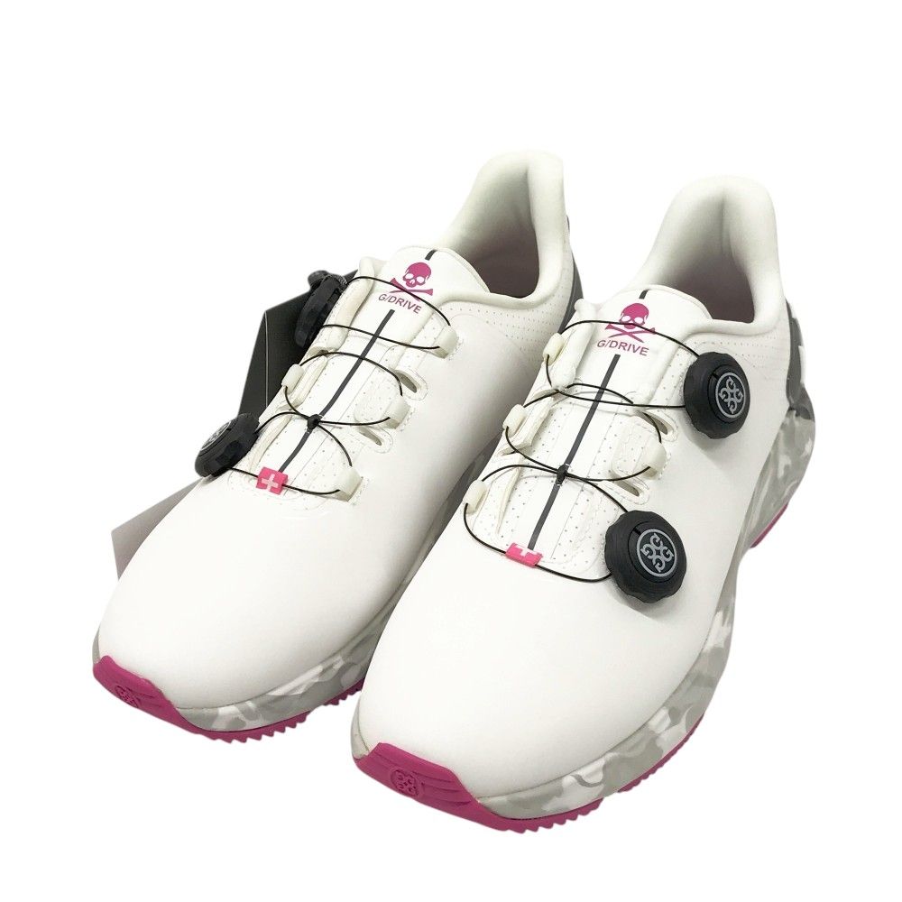G|FORE ジーフォア G4MS22EF32 G|DRIVE スパイクレスゴルフシューズ ホワイト系 26.5cm 240101536279 ゴルフウェア メンズ ストスト