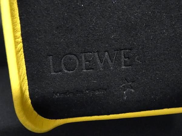 □新品同様□ LOEWE ロエベ レザー エレファント 象 iPhoneX/XS