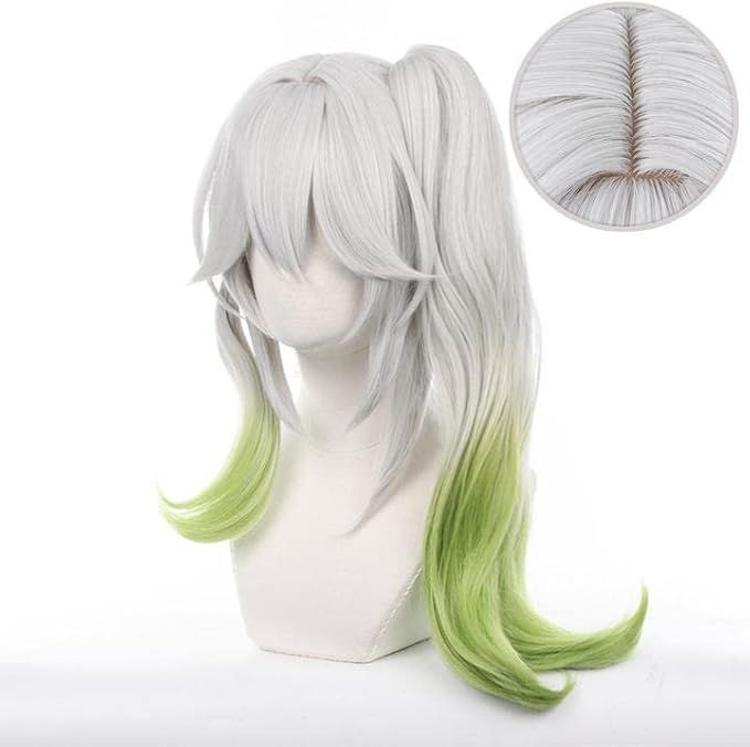 原神ナヒーダのウィッグ コスプレ げんしん アクセサリー