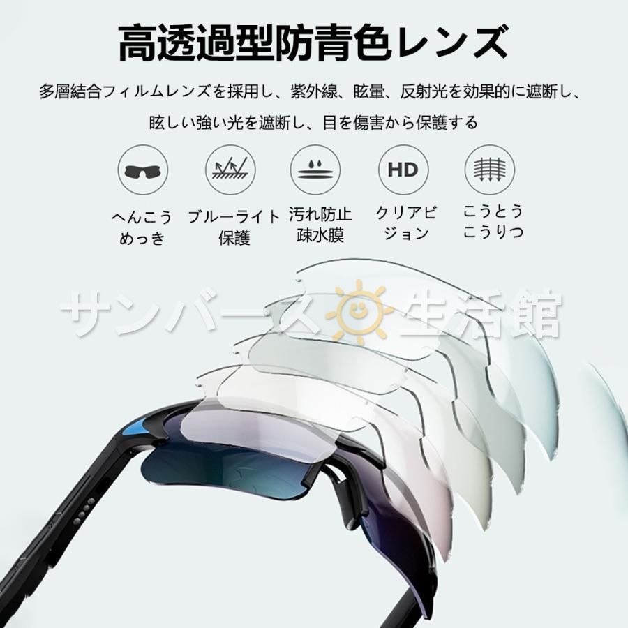 スマートグラス Bluetooth 骨伝導 撮影する ビデオ サングラス iphone対応 ワイヤレスメガネ マイク内蔵sun 通話 音楽再生 高音質 軽量 IP54防塵防滴 父の日 WWW_OPDRERGINERDOGAN_COM