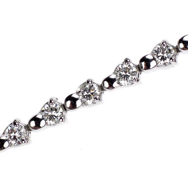 Pt850 ダイヤモンド ブレスレット 2.00ct テニス - メルカリ