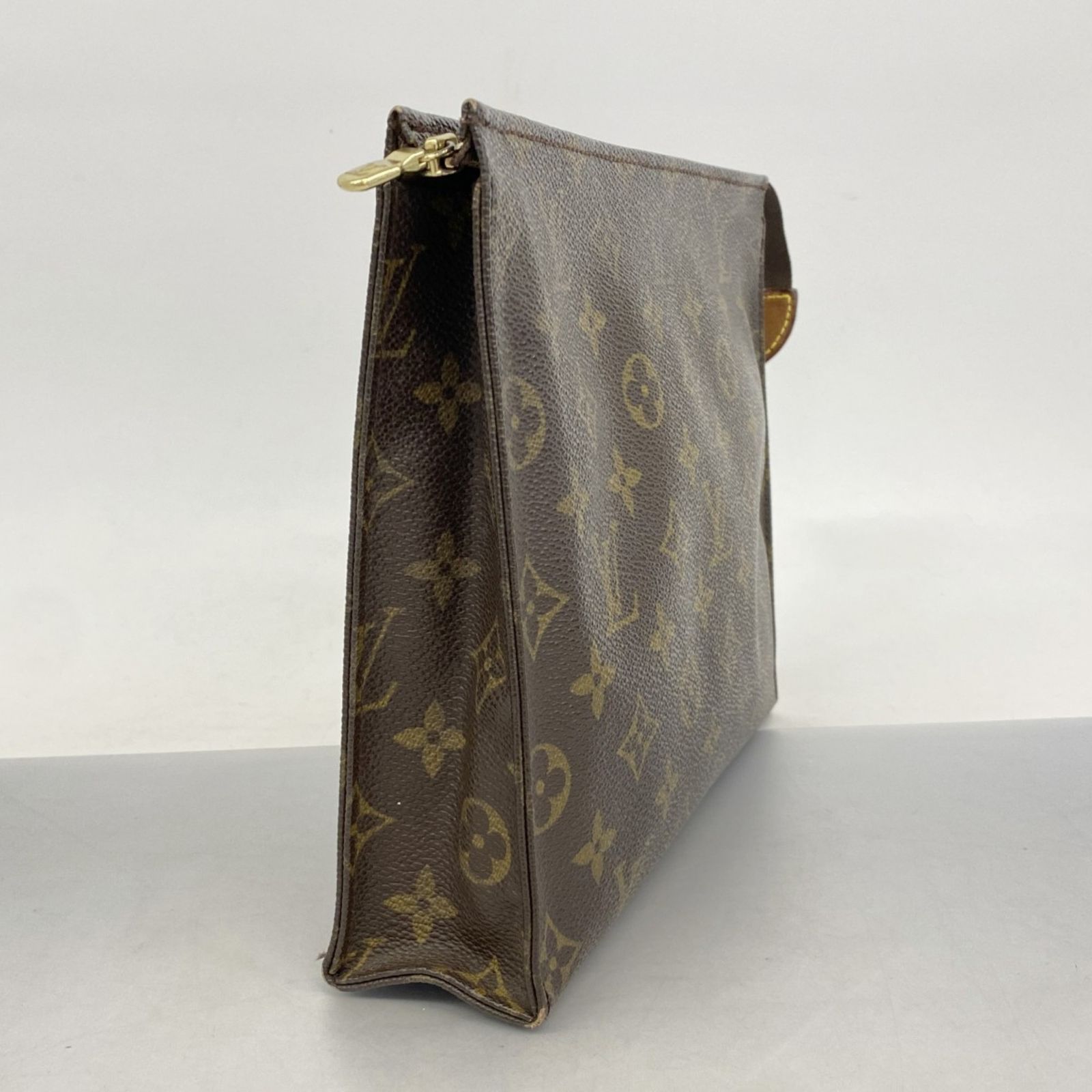 ルイ ヴィトン Louis Vuitton ルイ ヴィトン ポーチ モノグラム ポッシュトワレット26 M47542 ブラウンレディース