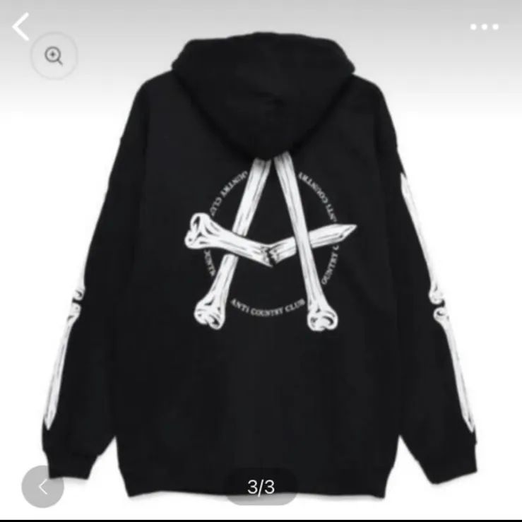 新品未使用 anti country club tokyo -anarchy hoodie- アナーキー ...