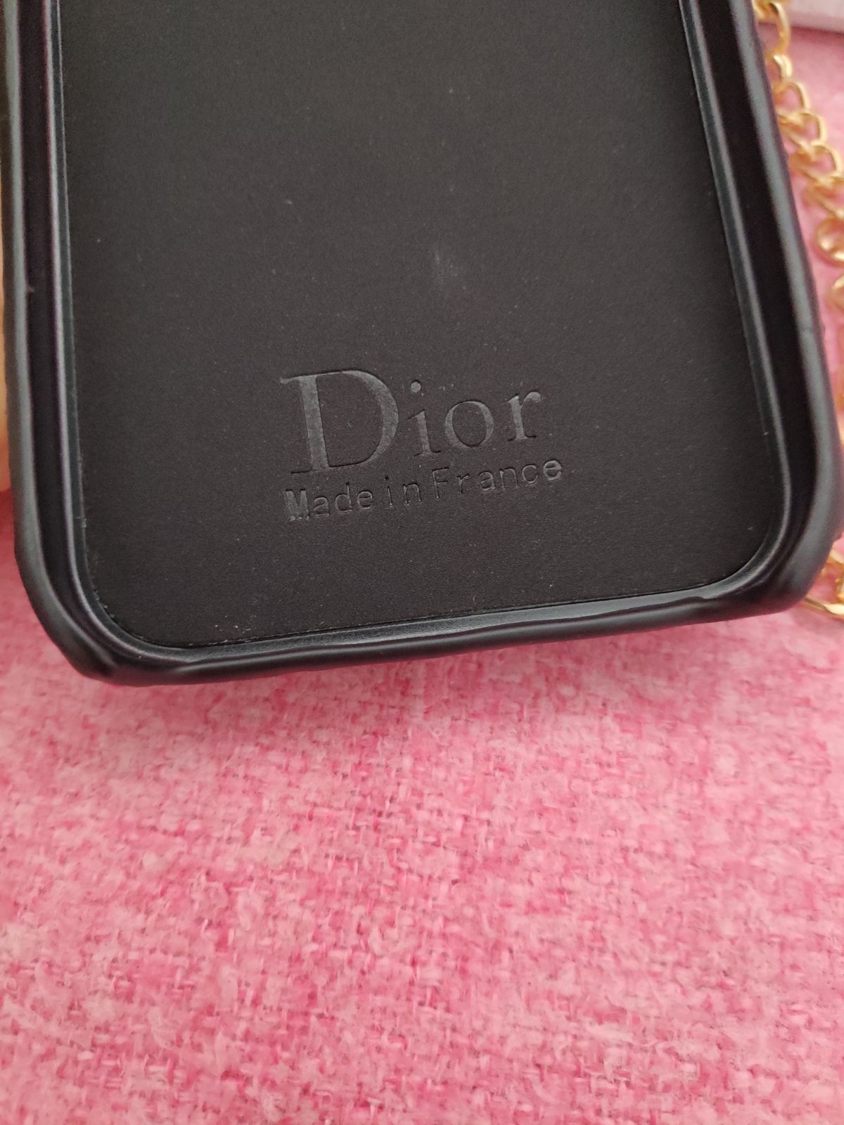 オススメ🌸Dior・クリスチャンディオール iPhoneケース　チェーン付き　携帯ケース　◆レディース◆　超人気美品　新品