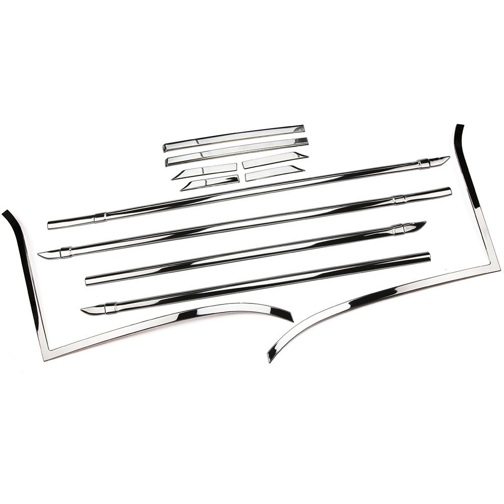 トヨタ シエンタ 10系 ウインドウトリム ガーニッシュ ステンレス製 外装カスタムパーツ 12P トクトヨ Tokutoyo
