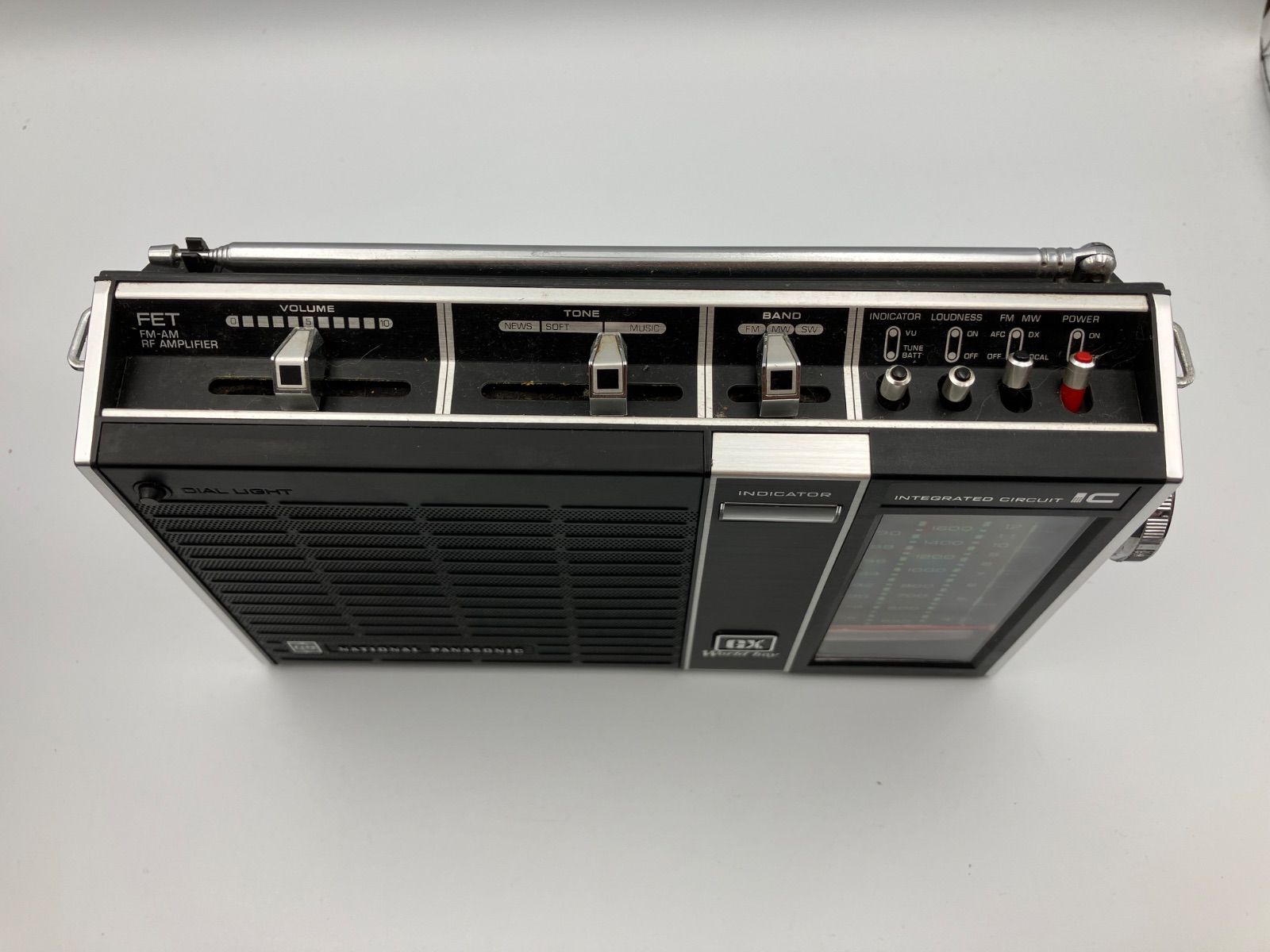 ナショナル　パナソニック　ラジオ RF-622 希少(D3) 2025年最新】ナショナルラジオ 622の人気アイテム - メルカリ