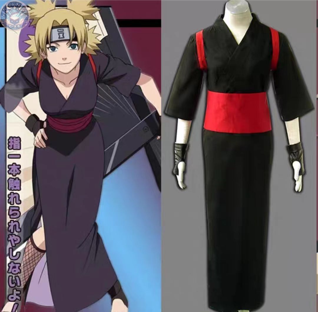 NARUTO　テマリ　コスプレ衣裳　フルセット 新品 未使用 バンプレスト NARUTO ナルト テマリ コスプレ衣装 - メルカリ