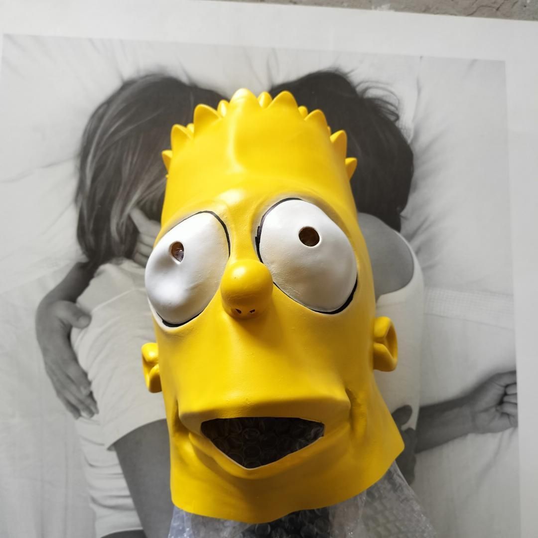 バート・シンプソン マスク 1989年製 シンプソンズ バート マスク 仮装 パーティ イベント 面白グッズ
