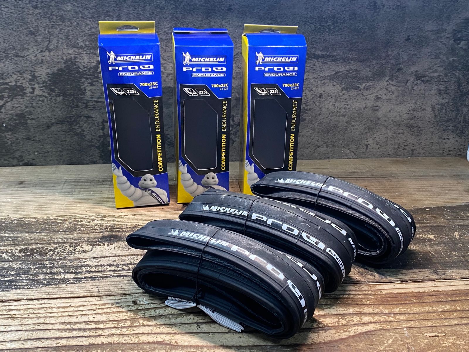 JJ104 ミシュラン MICHELIN PRO4 ENDURANCE タイヤ 700x23c 3本セット ♥