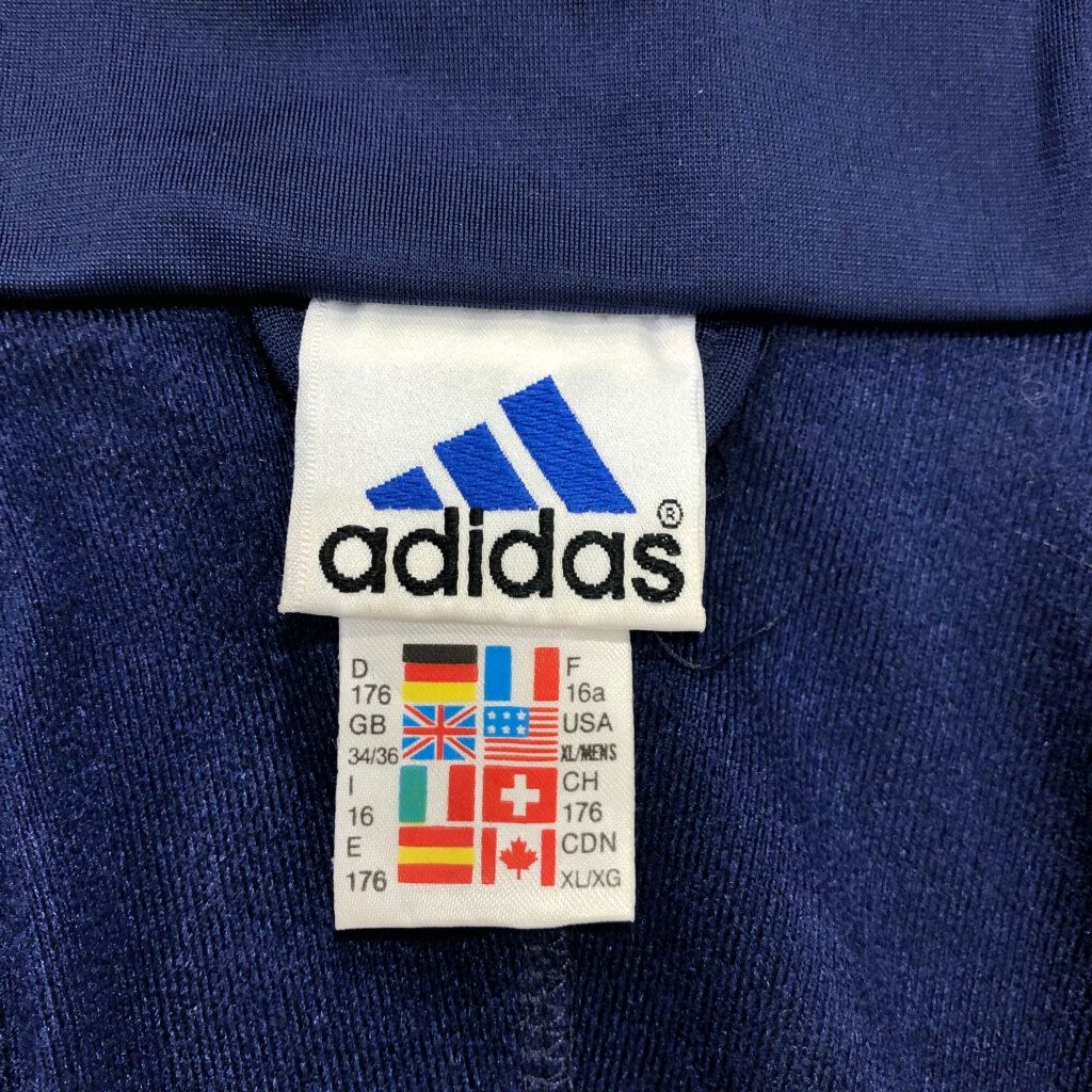 00年代  アディダス トラックジャケット ネイビー(メンズ XL)中古 古着 U6701 00年代 adidas アディダス トラックジャケット ネイビー(メンズ XL