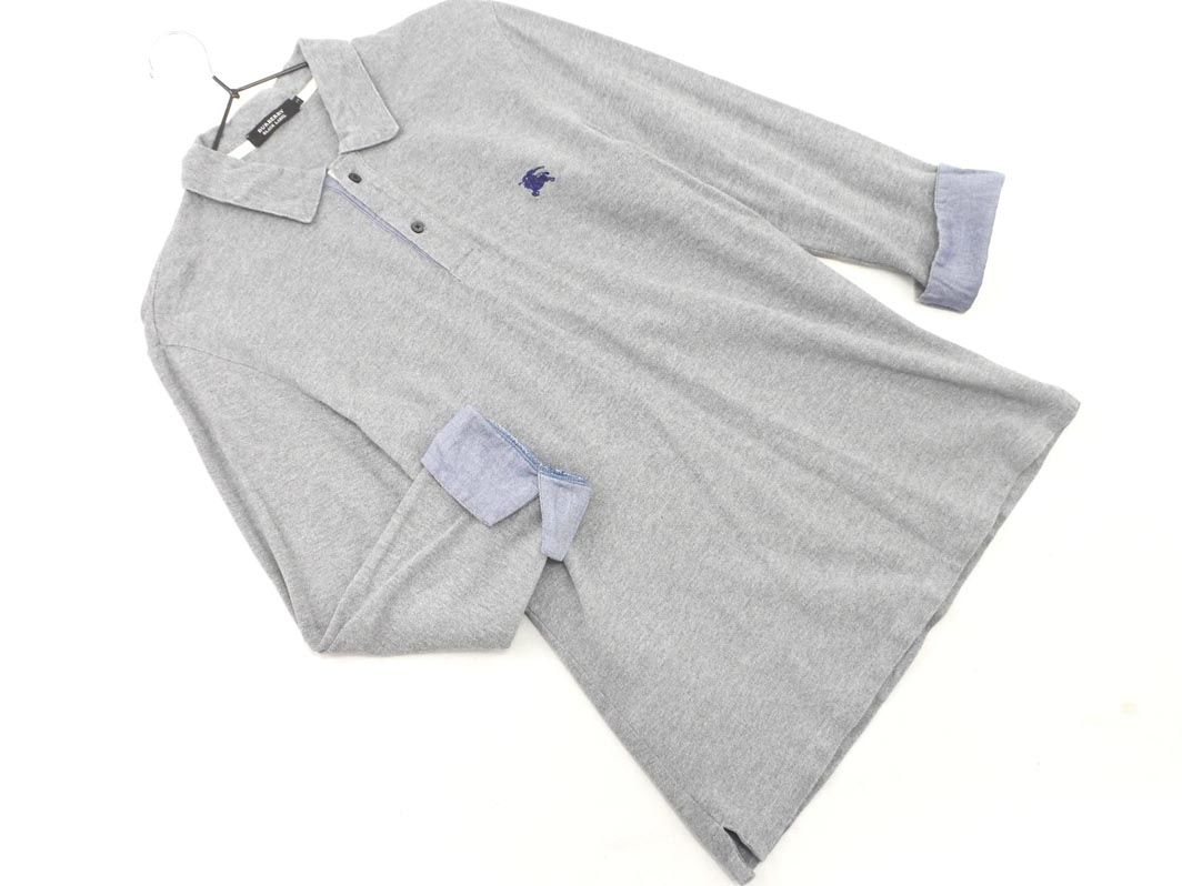 mamesukeBURBERRY TBロゴ　ポロシャツロング BURBERRY - 正規 20SS BURBERRY バーバリー TB モノグラムロゴ