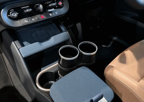 MINI ミニ COUNTRYMAN U25 ~ フロントポケット対応 ALCABO アルカボ ドリンクホルダー ブラックカップ AL-T107B