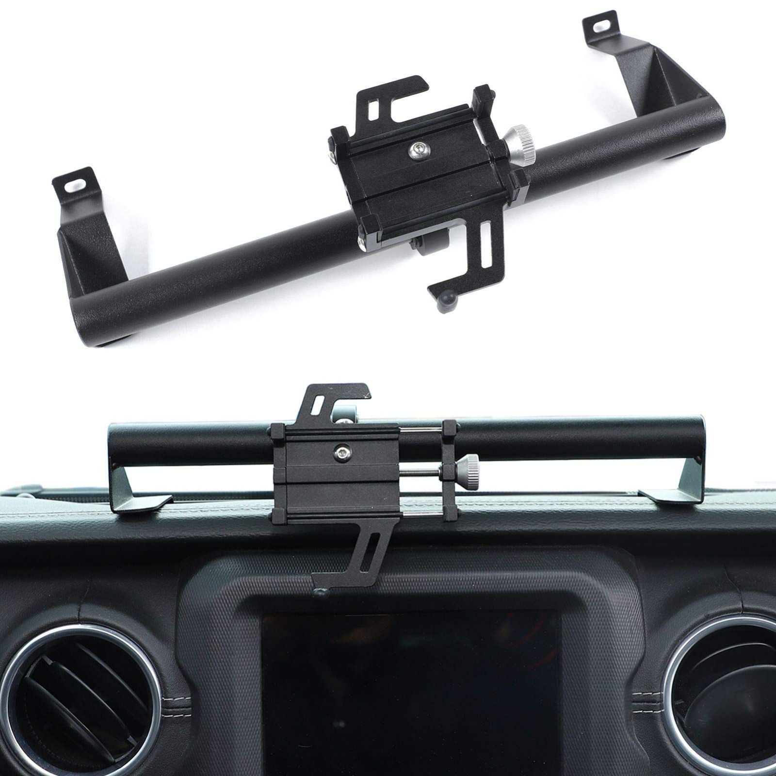 新着商品 Gladiator JTに対応 - Sahara Rubicon Sport JLU JL JL Wrangler Jeep Jeep 2018-2025 Dash用携帯電話マウント