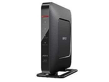 BUFFALO 無線LANルーター AirStation ブラック WSR-1800AX4-BK 【公式