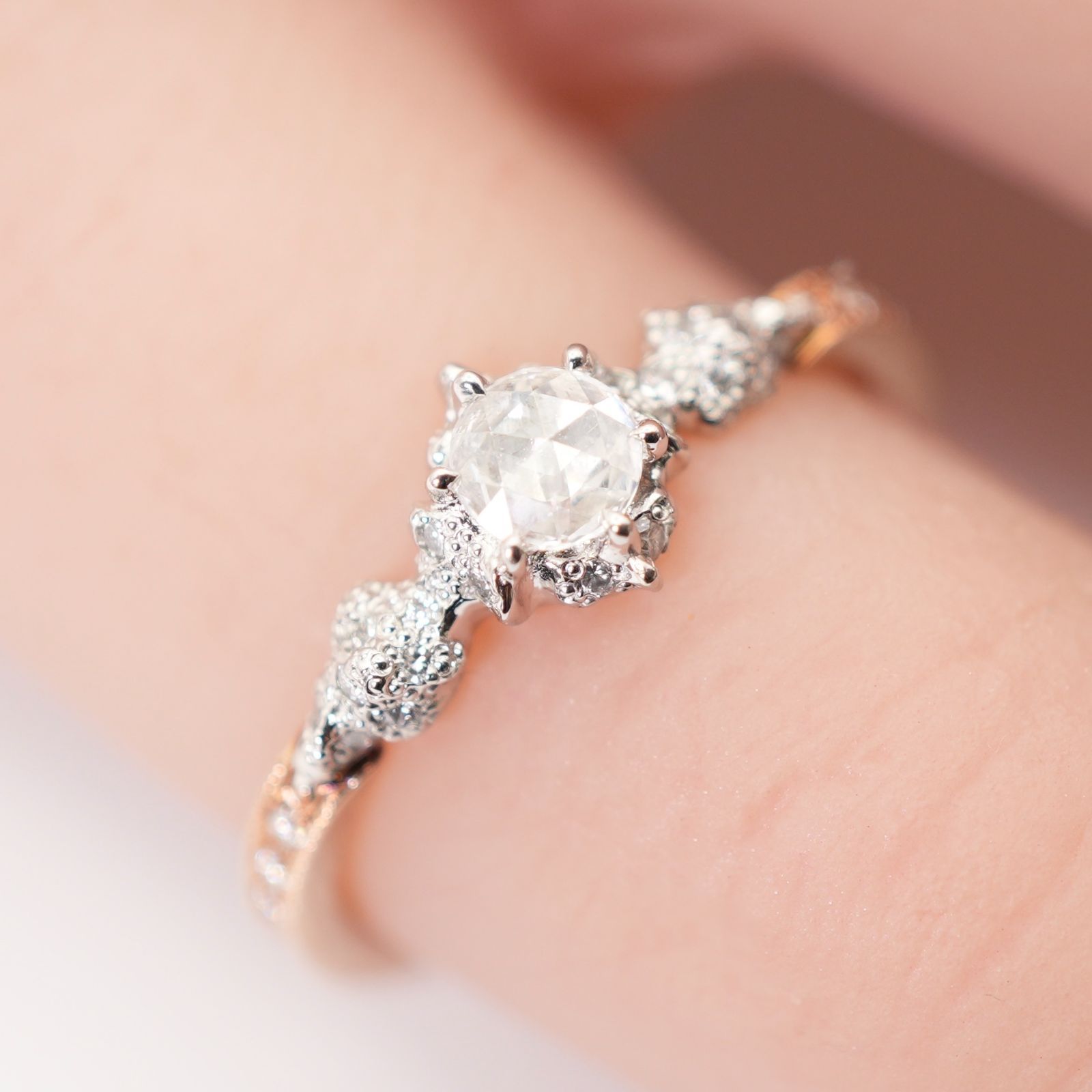 美品 アベリ ダイヤ 0.23ct リング calyx コンビ/24-2673 - メルカリ 