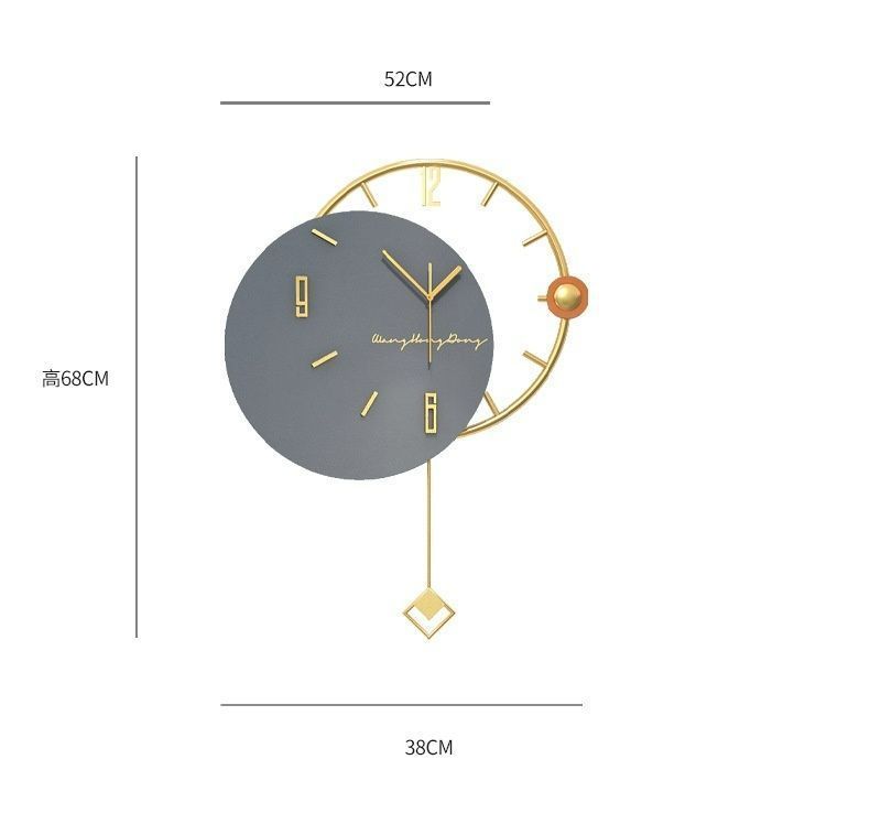 ディアマンティーニ・ドメニコニ社バタフライクロックアート掛け時計