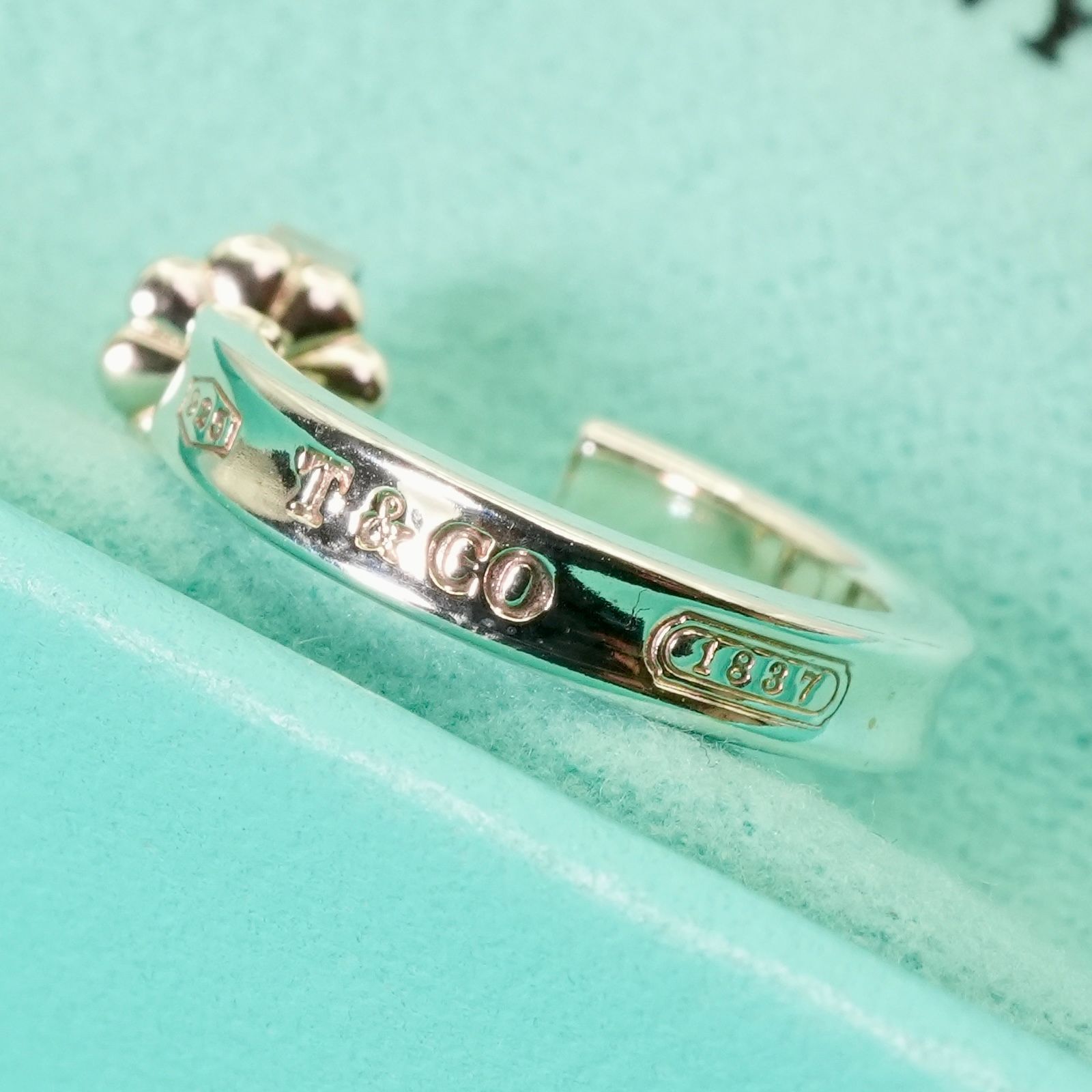 【Tiffany】1837 TM フープピアス スモール (片耳) TIFFANY&Co. ティファニー TIFFANY ピアス 1837 ナロー フープ