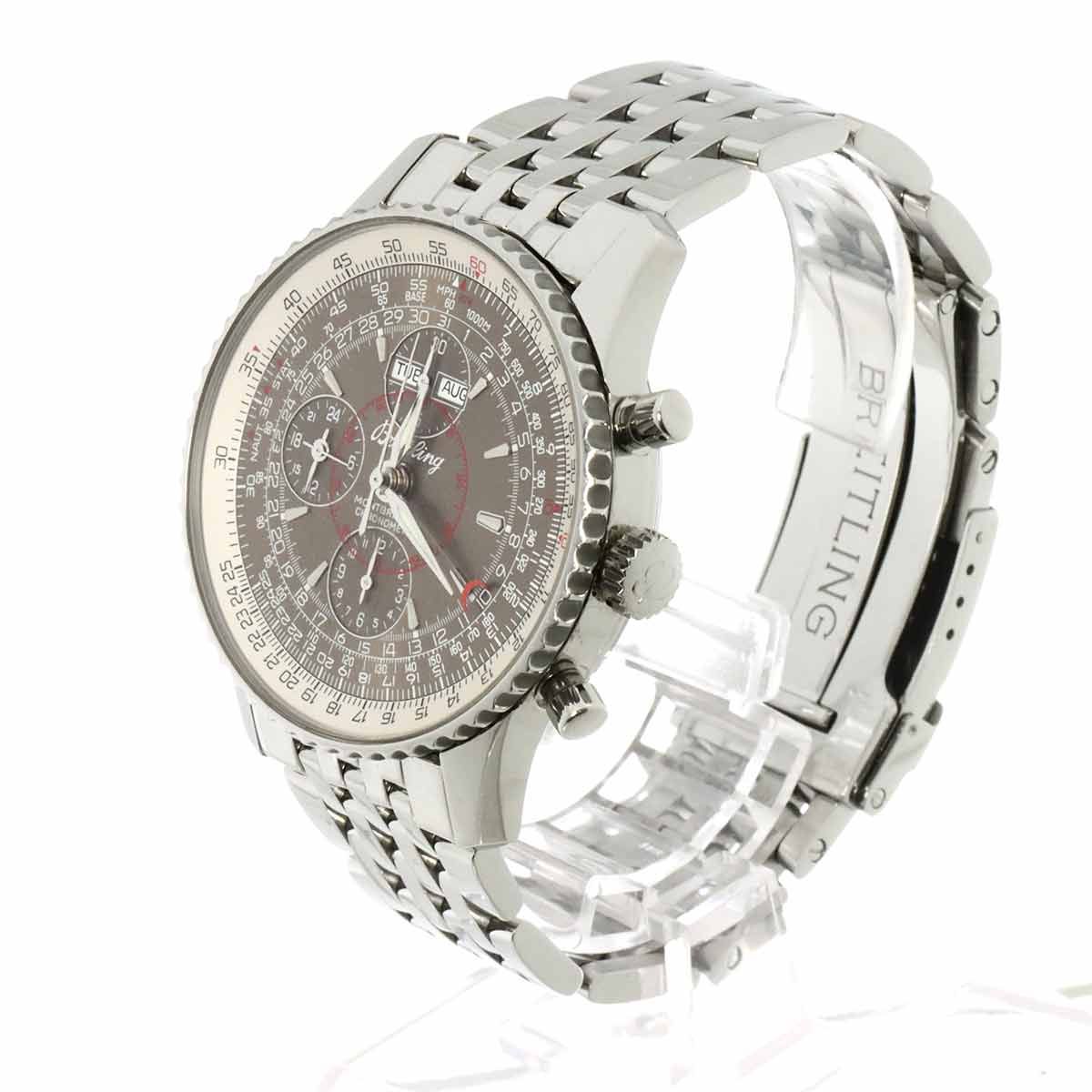 ご注文期待致します! ブライトリング BREITLING ナビタイマー モンブリラン ダトラ A21330 クロノグラフ トリプルカレンダー 自動巻き Navitimer 90294090 おしました