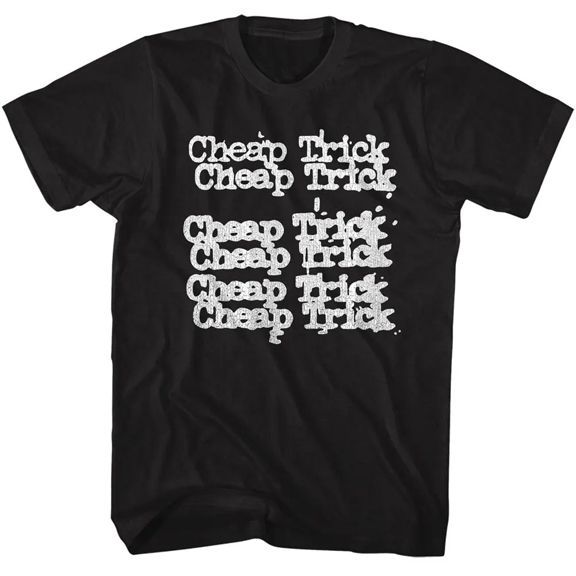 チープ トリック Tシャツ Cheap Trick 正規品 Repeat Logo