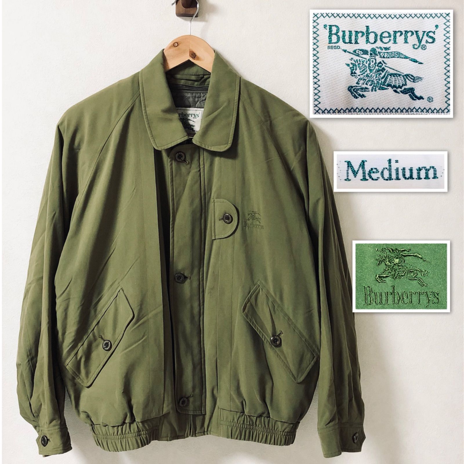 Burberrys バーバリー ブルゾン ジャンパー ワンポイントホース