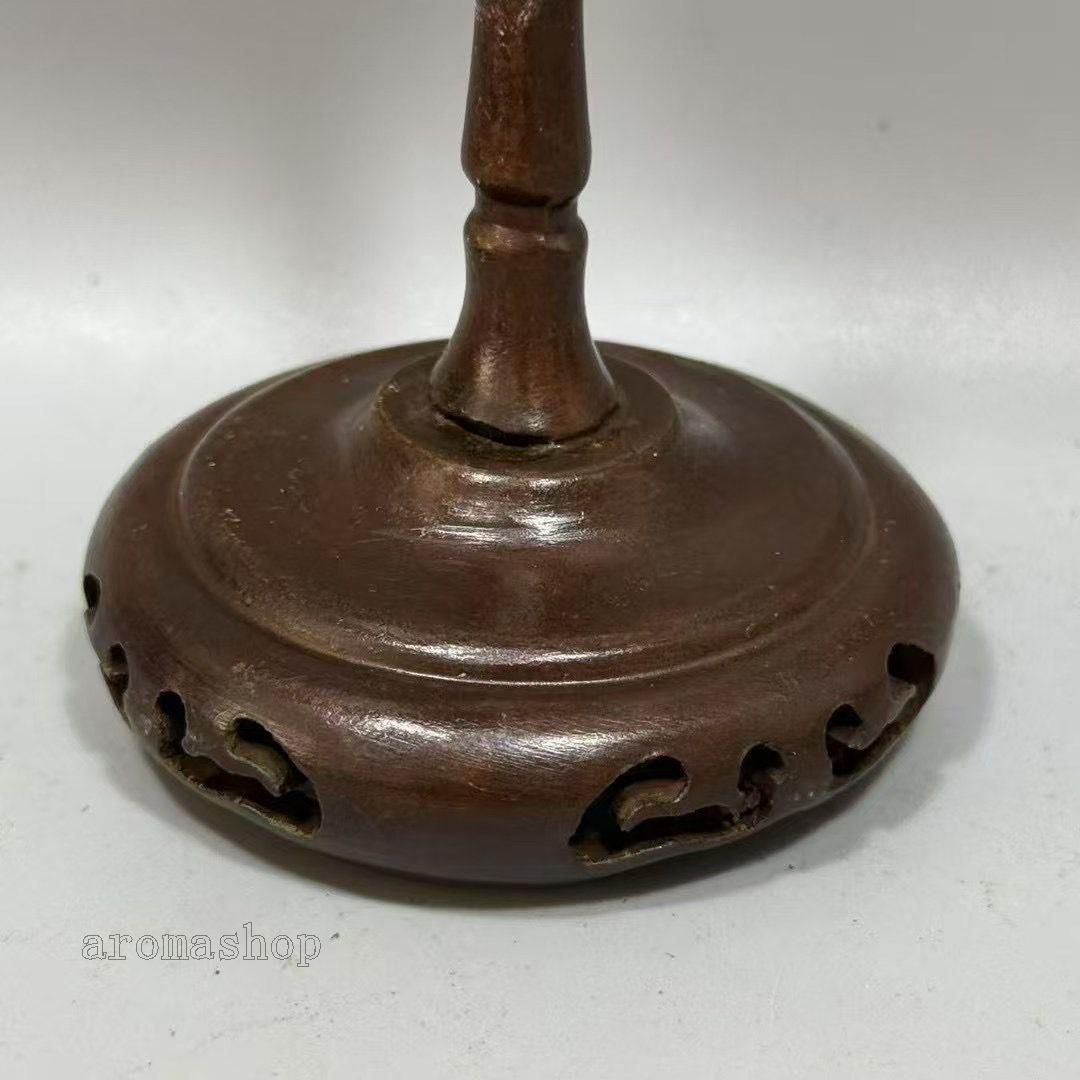 香炉/香器『高岡銅器【鉄鉢型山水香炉[小]】銅製・能作吉秀作[空