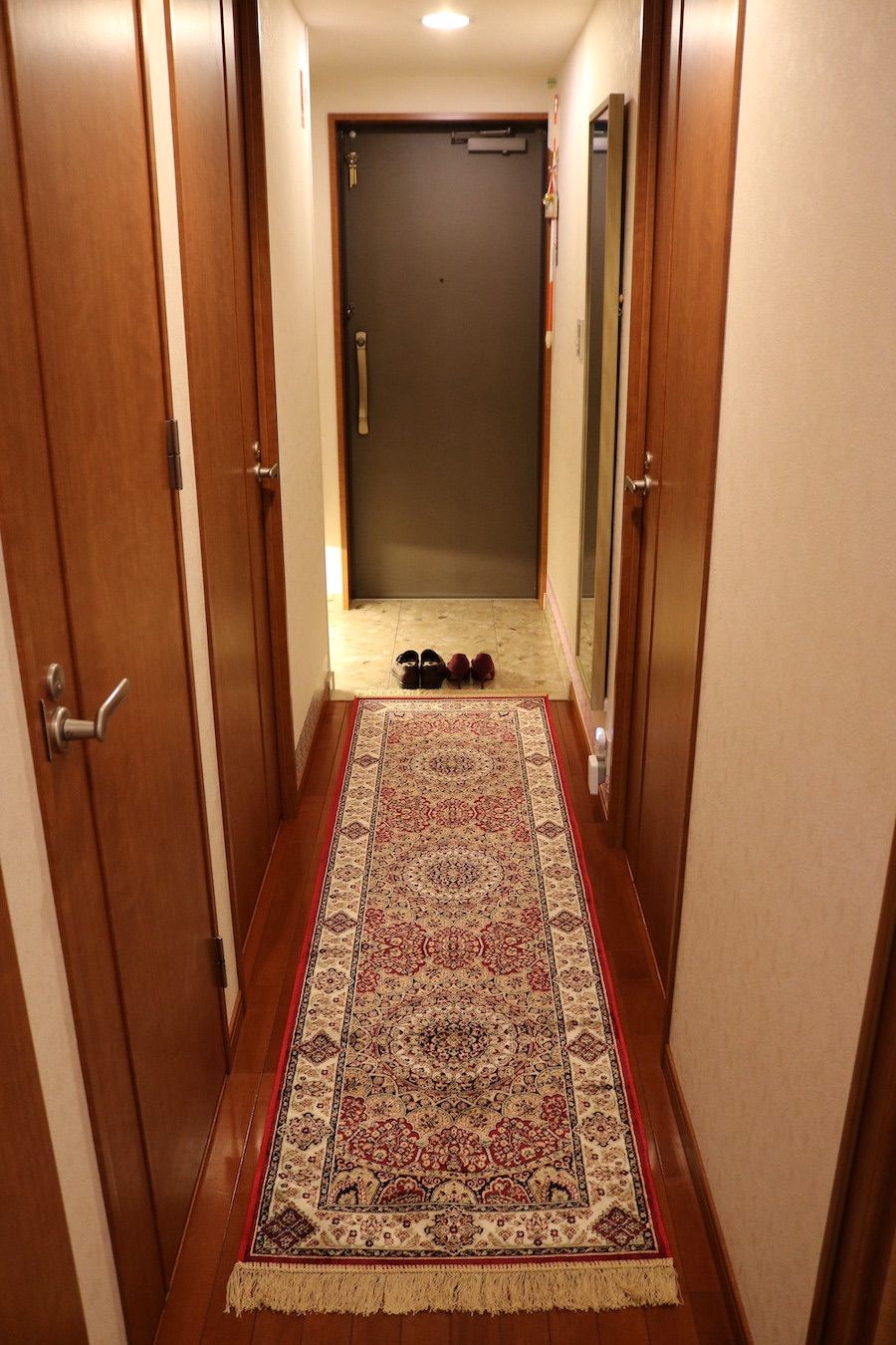 ペルシャ柄絨毯 67×240