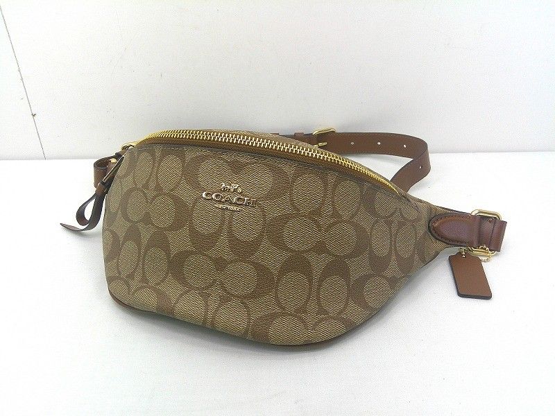 s25g-305kk【中古】COACH コーチ ボディバッグ ウエストバッグ