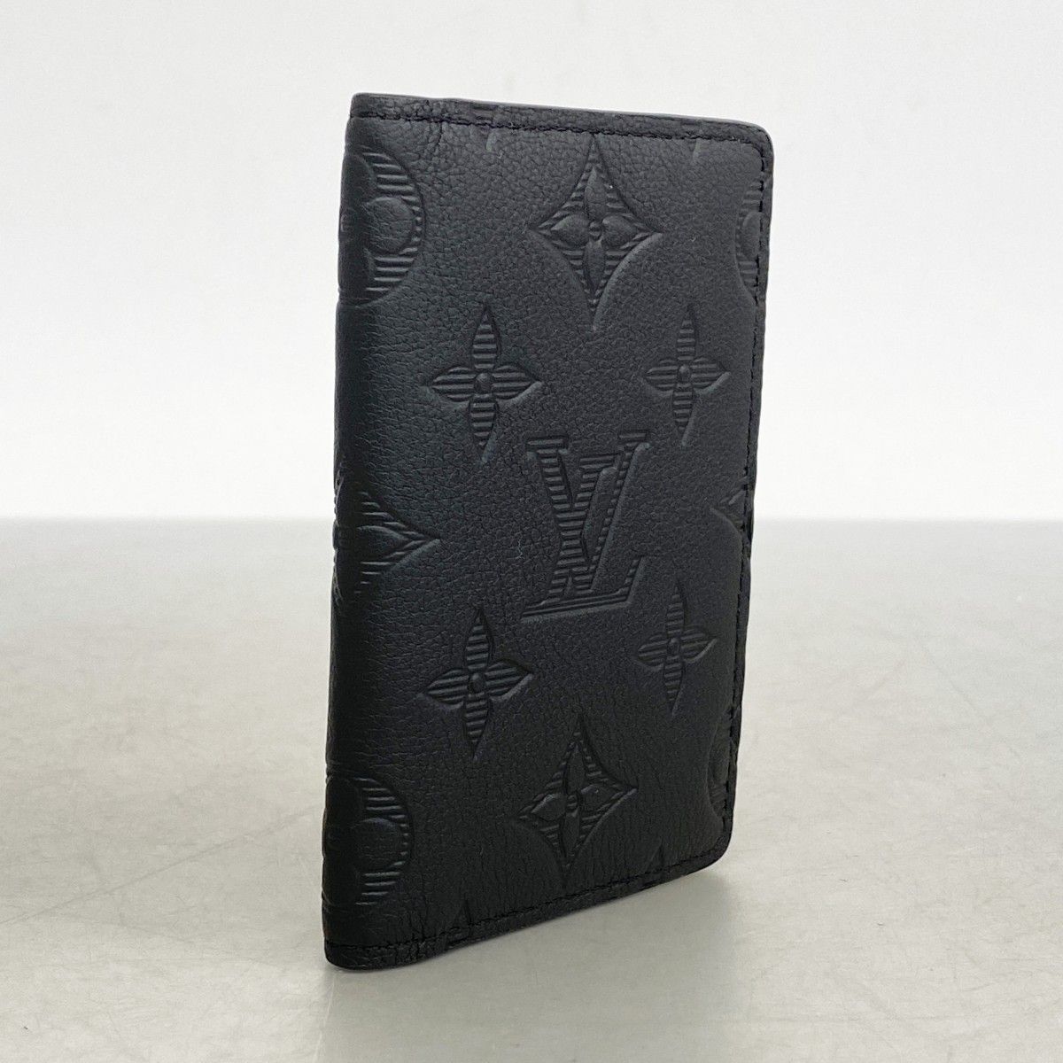 5 ie 6327-h ルイヴィトン カードケース モノグラム シャドウ オーガナイザードゥポッシュ M 62899 ブラック メンズ
