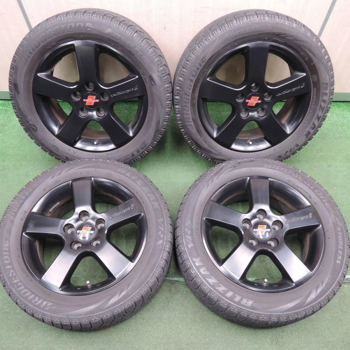 キレイ ワーゲン等 oettinger 205|55R16 スタッドレス ブリヂストン ブリザック VRX エッティンガー PCD112|5H 3123001HAス