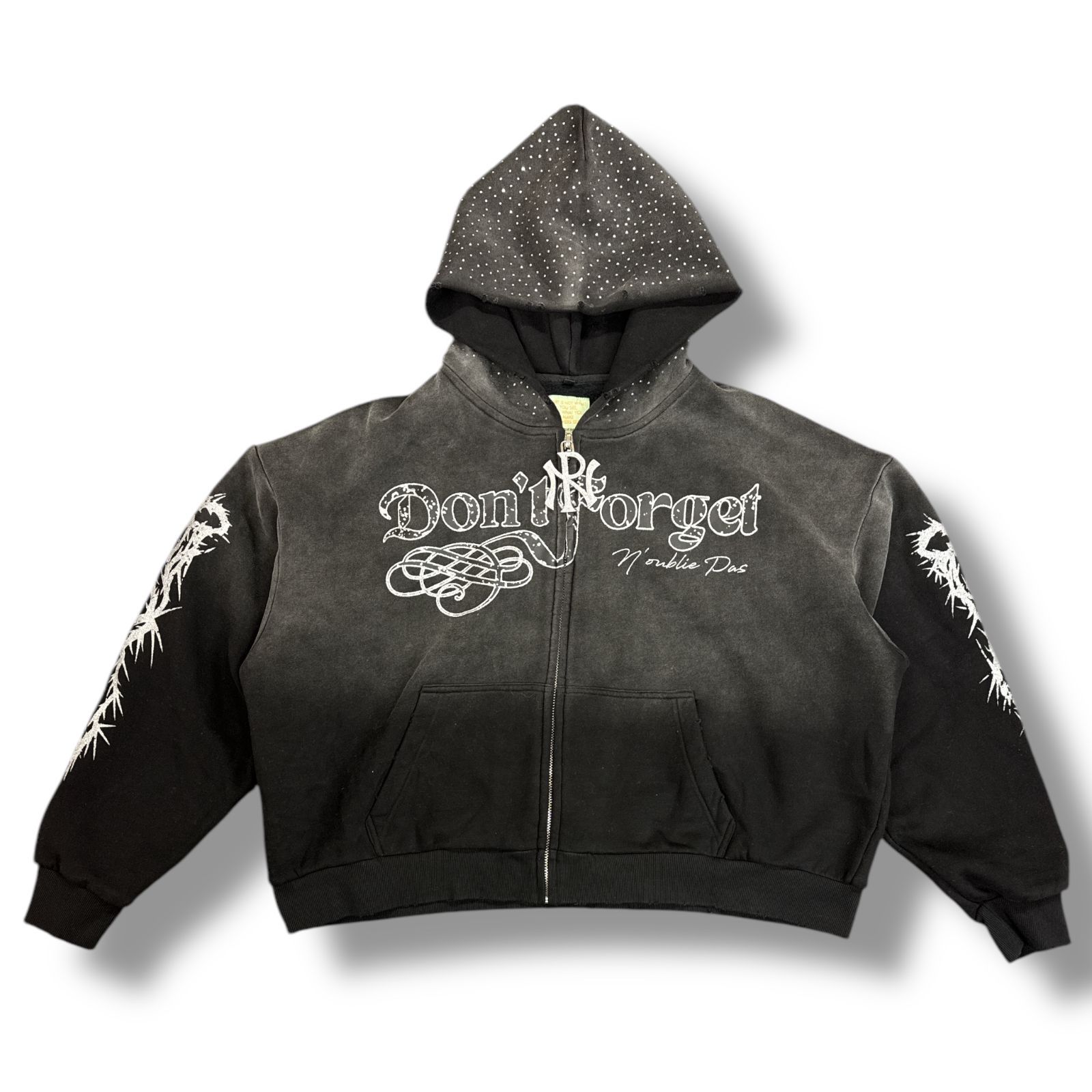 参考上代60280円 未使用品 NOUBLIE PAS Rolls Royce Zip-Up Hoodie