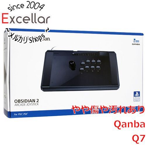 Qanba　Qanba Obsidian 2 アーケード ジョイスティック　Q7　PS5/PS4/PC 元箱あり Amazon.co.jp: Qanba Q7 オブシディアン 2 有線ジョイスティック