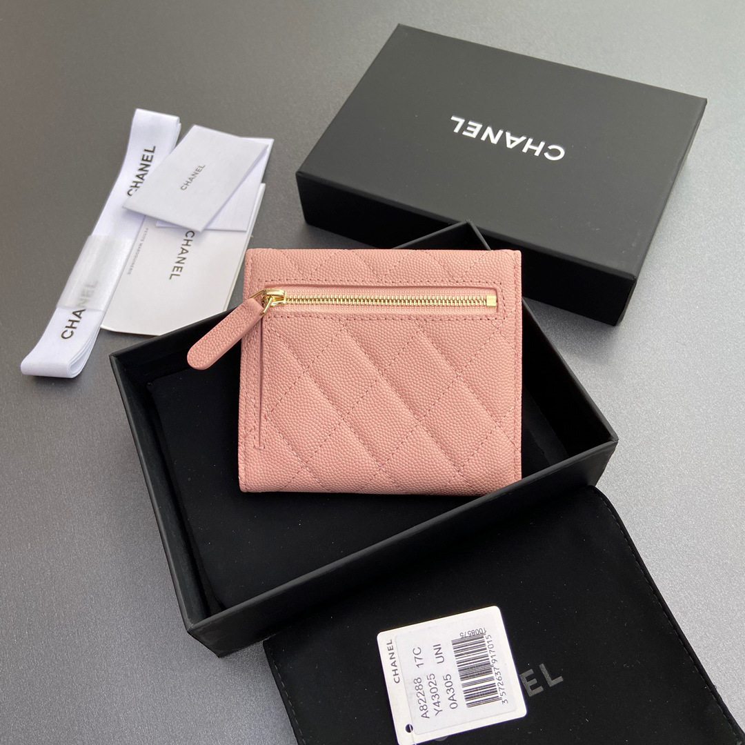 新品箱付き✨CHANEL シャネル 3つ折り財布