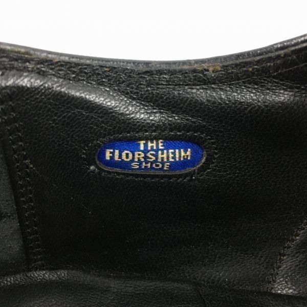 80s?/USA製/Vintage FLORSHEIM/フローシャイム フルブローグ ウイング 