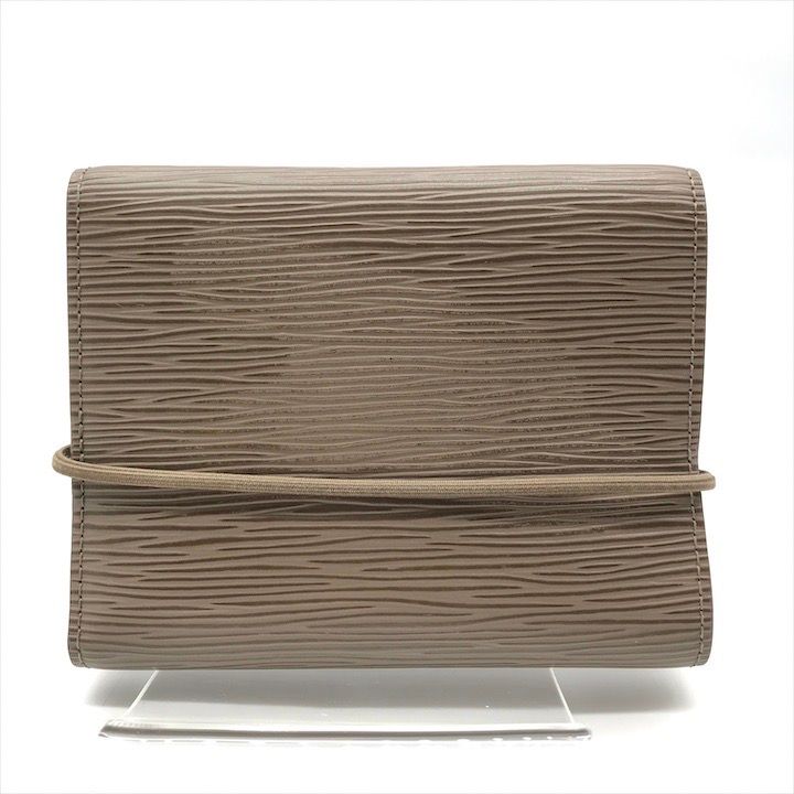 良品 LOUISVUITTON ルイヴィトン エピ ポルトフォイユ エラスティック 三つ折り 財布 ウォレット 茶系 k3210 良品 LOUISVUITTON ルイヴィトン エピ ポルトフォイユ エラスティック