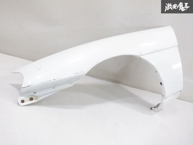 トヨタ 純正 JZZ30 JZZ31 30 ソアラ フロント フェンダー パネル 左 左側 助手席側 パール白系 即納 棚2F-H-2