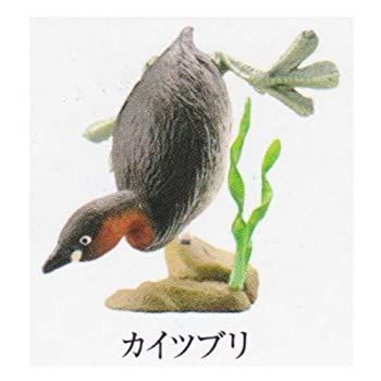 (未使用･未開封品)カプセルＱ ミュージアム 日本の動物コレクション 5.琵琶湖／母なる古代湖 カイツブリ ガチャポン チョコエッグ フィギュア カプセルQミュージアム 日本の動物コレクション 5 琵琶湖/母なる