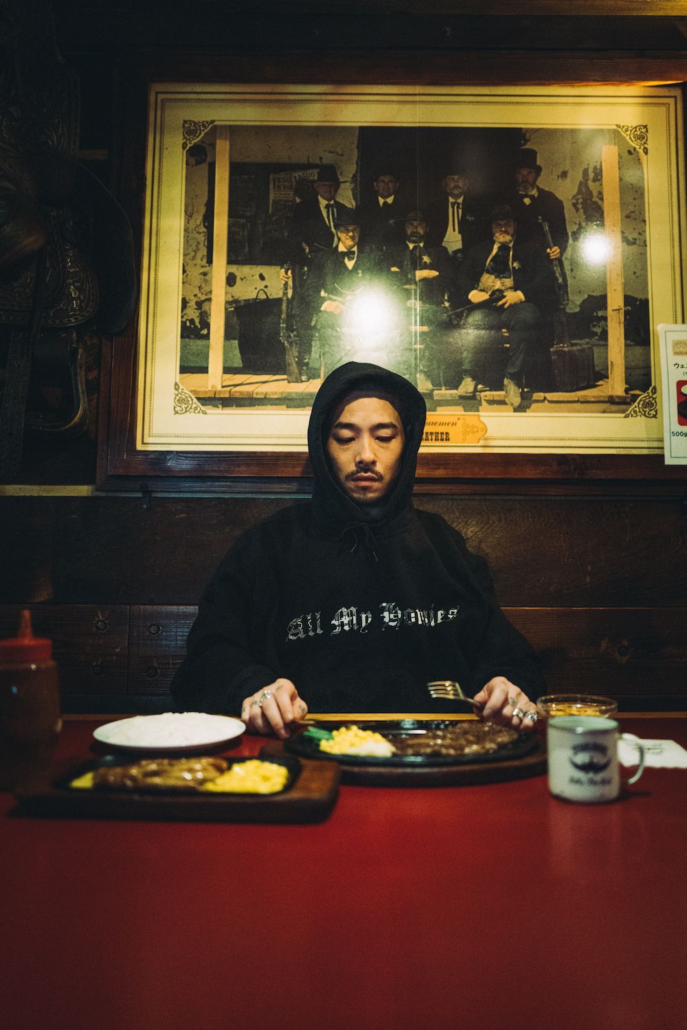 All My Homies｜オールマイホーミーズ Hoodie ロゴ スウェットパーカー
