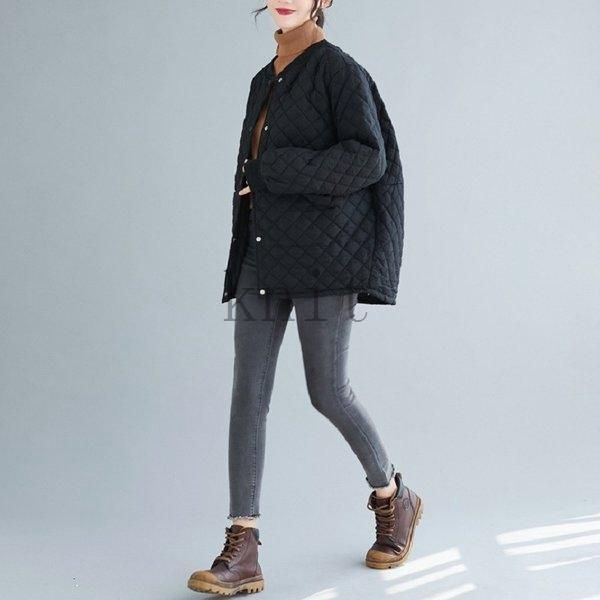 ジャンパー冬40代50代60代シニアジャケットアウターレディース着やせ