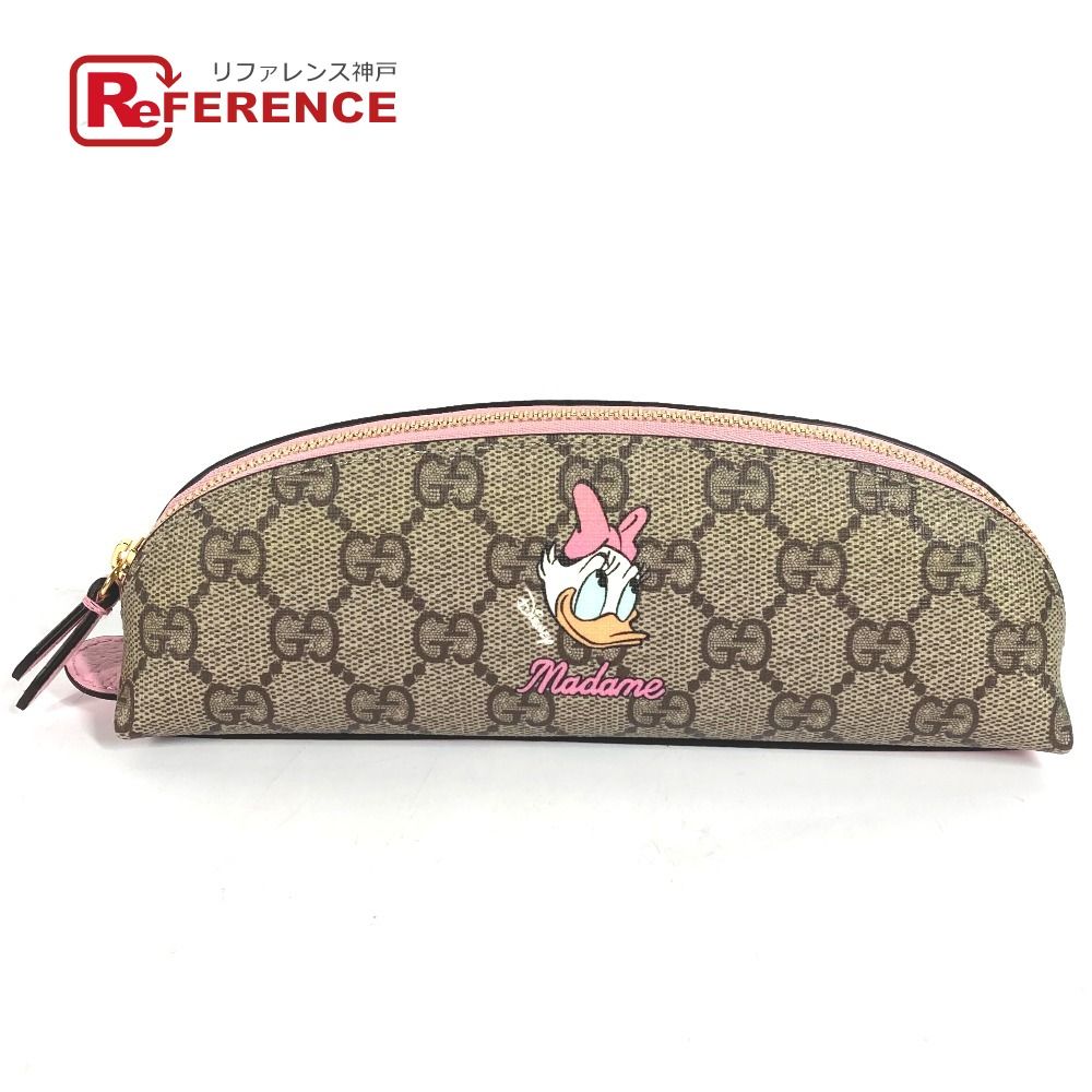 GUCCI ディズニー コラボ デイジーダック ペンケース GGスプリーム GUCCI グッチ ペンケース GGスプリーム デイジーダック 662129