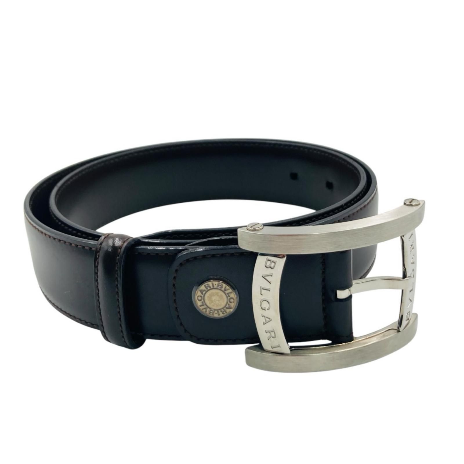 ブルガリ アショーマ ベルト ブラウン 中古・古着通販】BVLGARI (ブルガリ) アショーマベルト ブラウン
