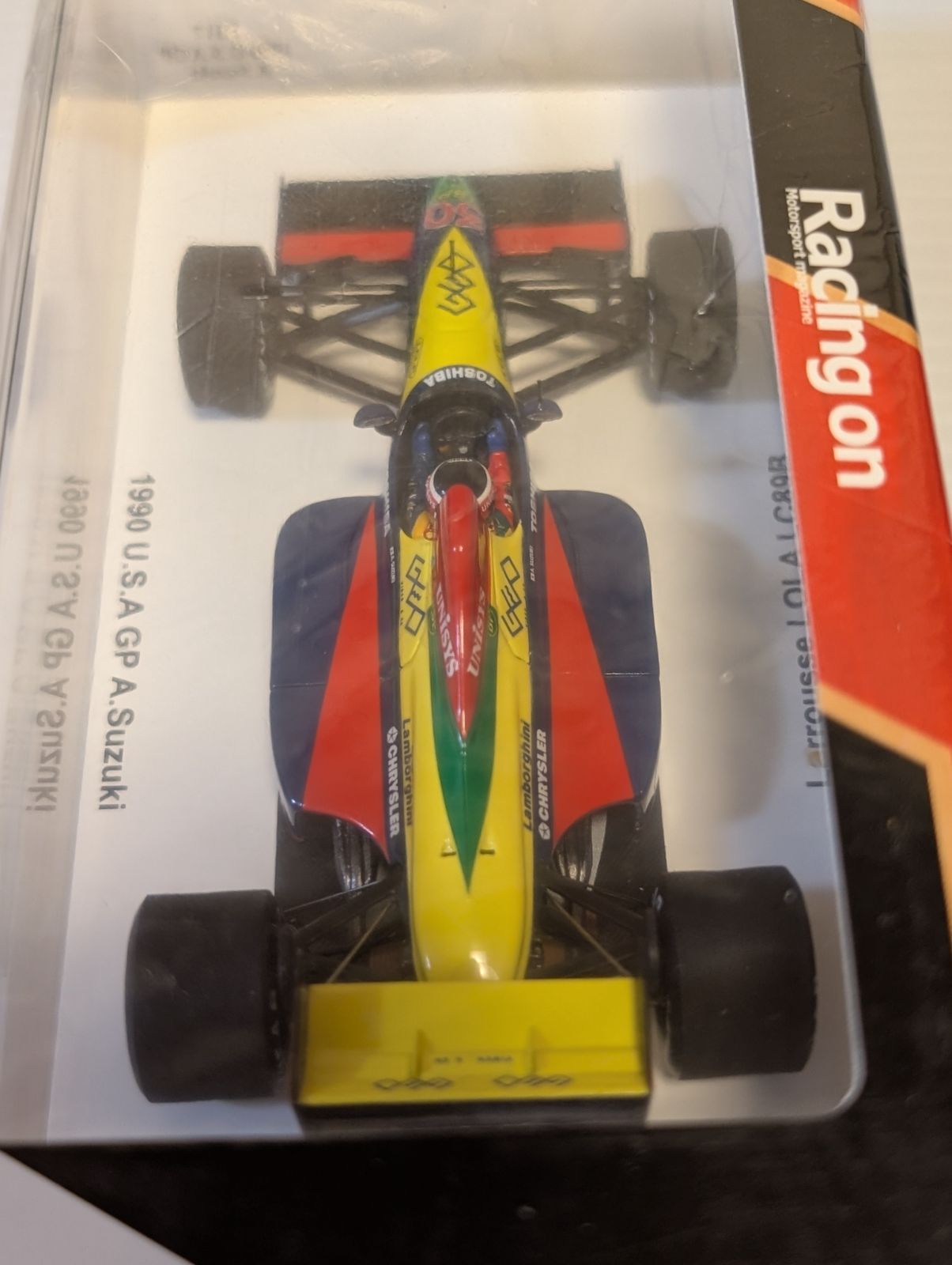 未開封 1|43 スパーク ラルースローラ ランボルギーニLC89B 鈴木亜久里