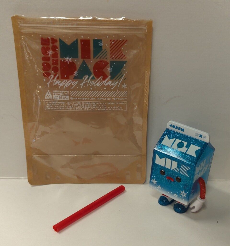 MUUKTOY ジュースボックスボーイ MILK PACK Blue Green