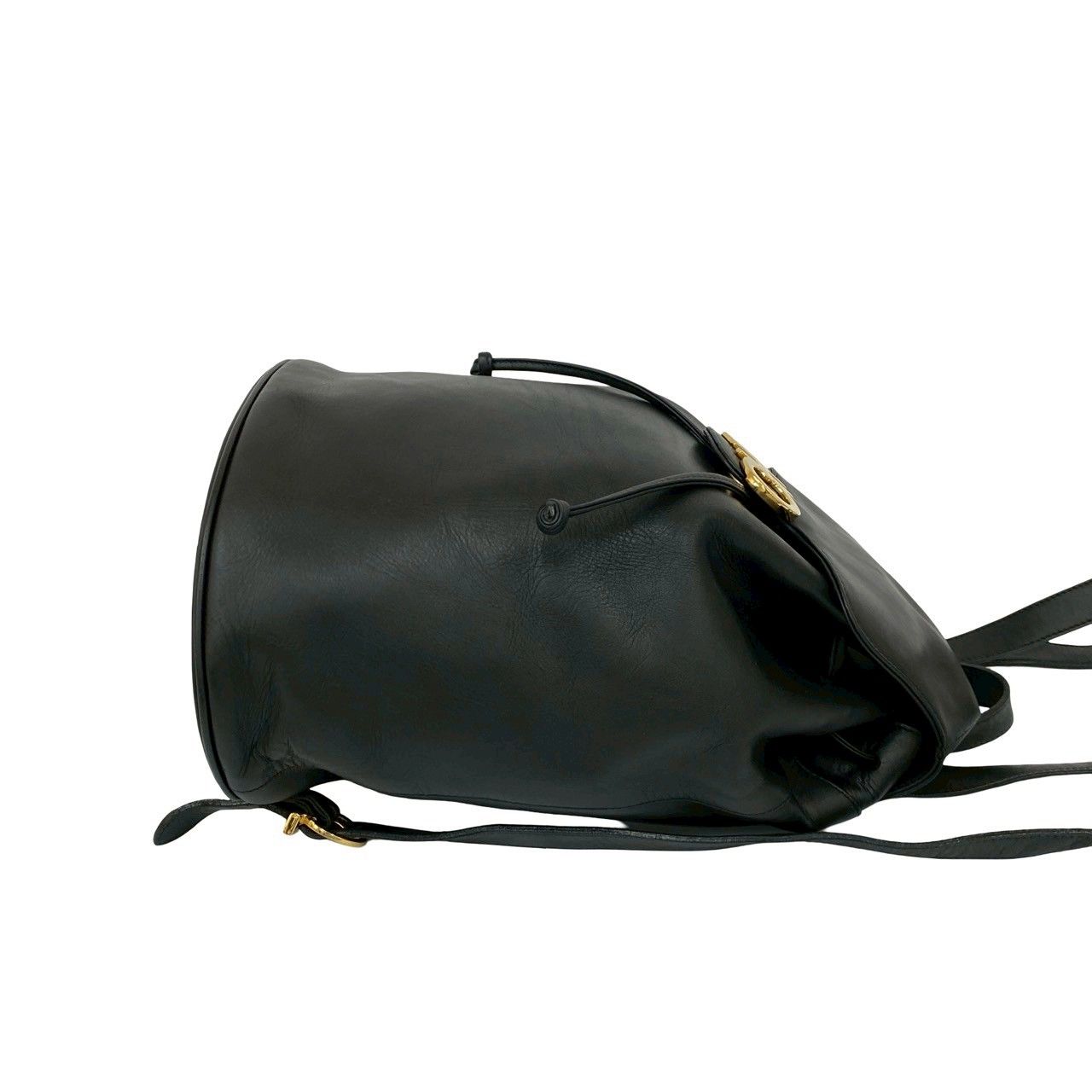 近年　美品　フェラガモ　ガンチーニ　巾着　2WAY　リュック　ハンドバッグ 極 美品 袋付き Salvatore Ferragamo サルヴァトーレフェラガモ
