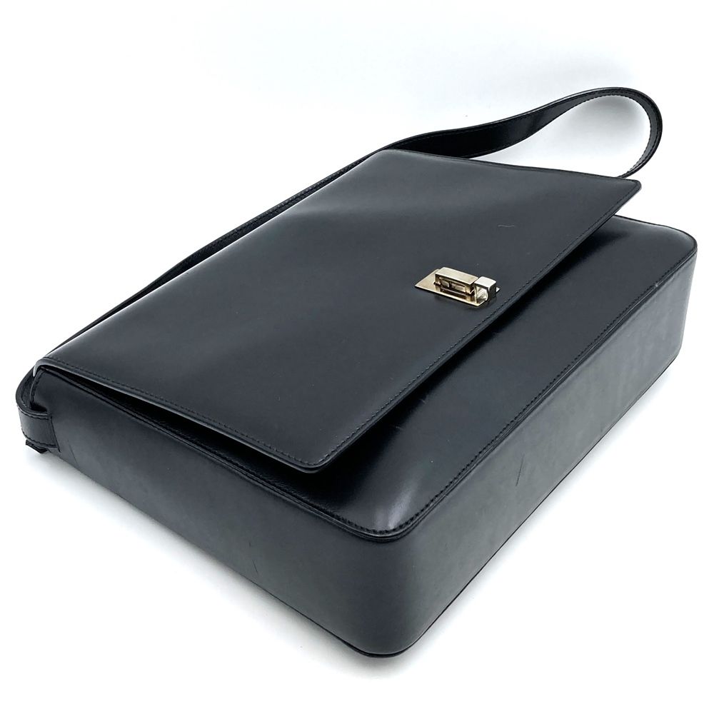 GUCCI グッチ 001 3071 ショルダーバッグ レザー ブラック