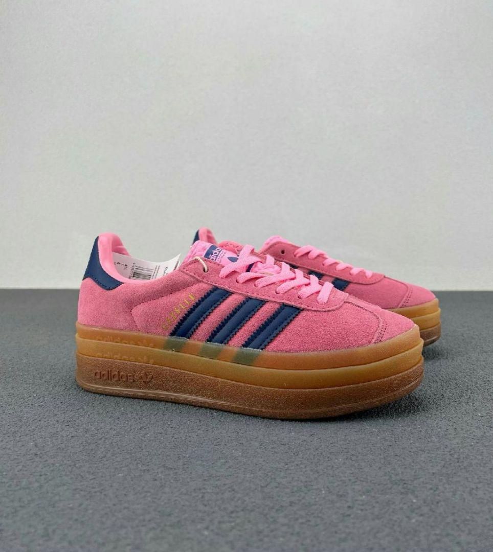 adidas Gazelleboldアディダス ガゼルボールドピンク23.5CM【NO】 - メルカリ