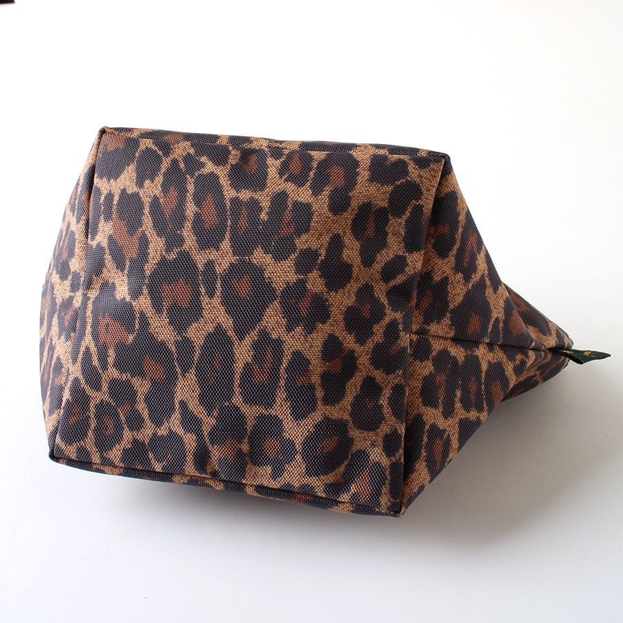 美品 Hervé Chapelier ヒョウ柄ポーチ